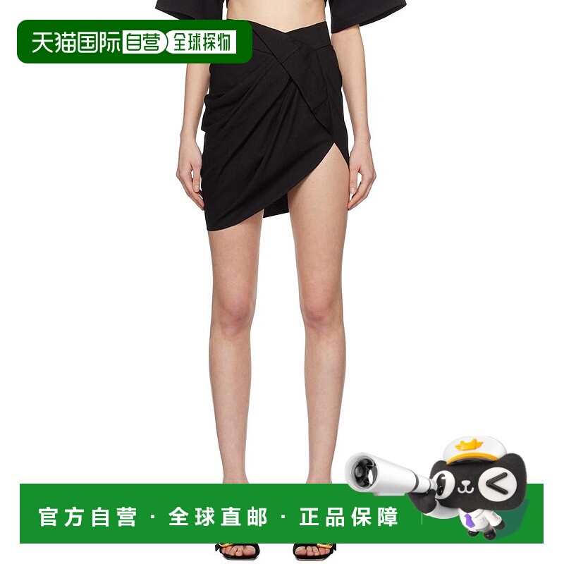 【美国直邮】Jacquemus|黑色 Les Classiques 'La Mini Jupe Saud