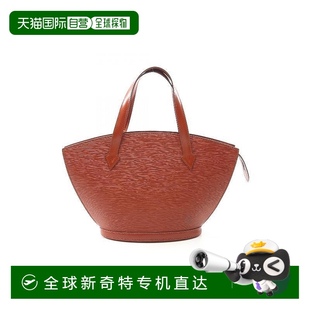 日本直郵中古LV路易威登女包A級(jí)95新Saint 1h可退 Jacques牛皮手