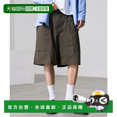 1h可退 日本直邮PUBLIC TOKYO 男士 轻A字工装短裤 155443003