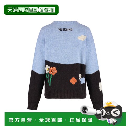 1h可退 香港直邮MOSCHINO 女士针织衫 092155032888 AW2025 花色