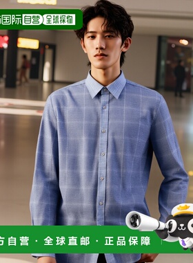 韩国直邮DAKS SHIRTS 百货店品DJS3SHDL122B1-BLUE衬衫衬衫