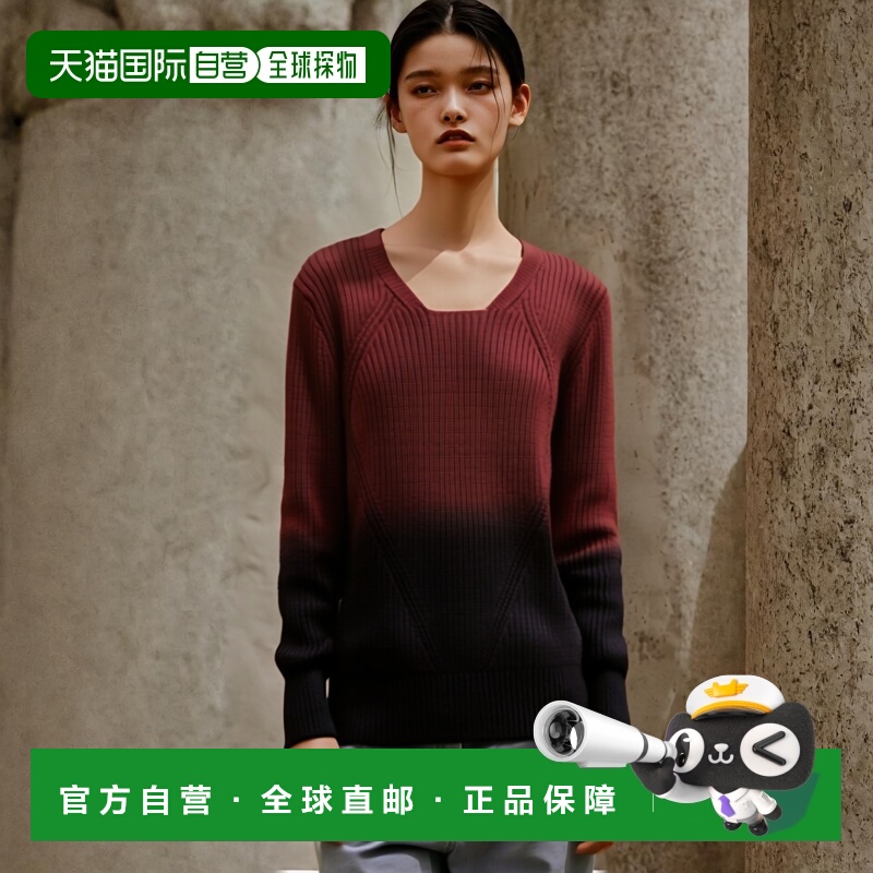 香港直邮BURBERRY/博柏利女士毛衣徽标时尚休闲 保暖舒适女装上装