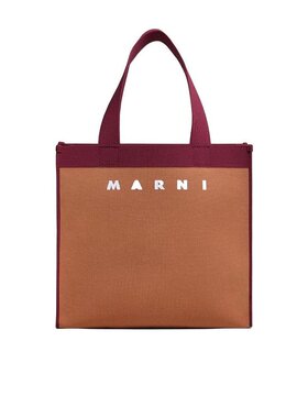 Marni 玛尼 女士 中号提花手提包 SHMP0076A2P4602