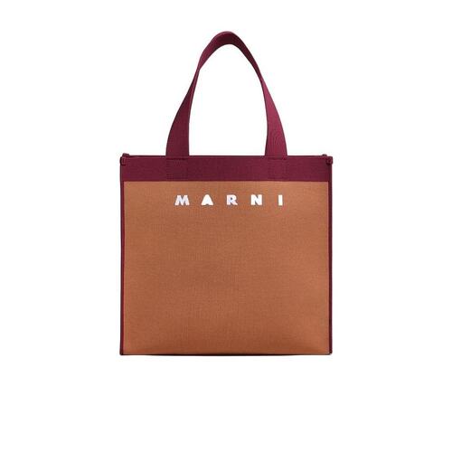 Marni 玛尼 女士 中号提花手提包 SHMP0076A2P4602