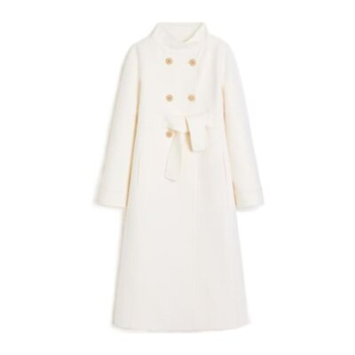 VALENTINO 女士外套 BCA7K56JAA03 CO 白色 长袖大衣