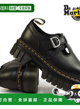 日本直邮Dr.MARTENS Audrick T Bar 女士 T Bar 皮鞋厚底 Dr.MART