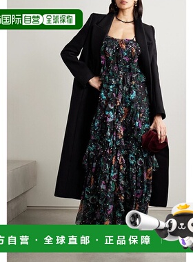 1h可退 香港直邮潮奢 ULLA JOHNSON 女士 Colette fil coupe 荷叶