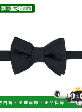 1h可退 香港直邮潮奢 Tom Ford 汤姆 福特 男士 黑色波点领结 SRM