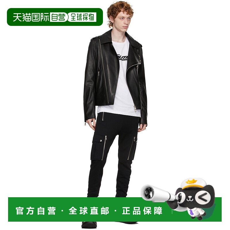 1小时内可退 香港直邮BALMAIN 男士T恤 WH1EF000B136GAB正品高档