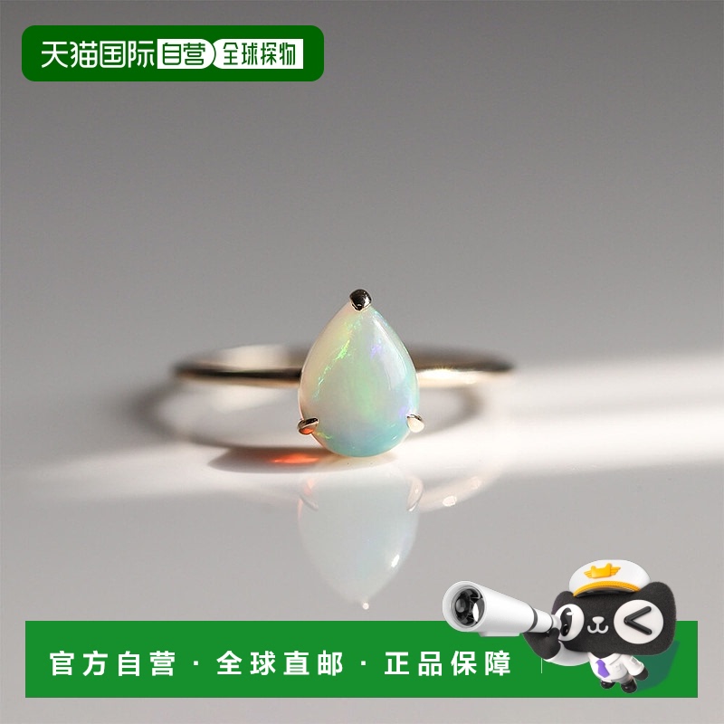 1h可退 日本直邮cui-cui 10K黄金 埃塞俄比亚欧泊 戒指 756604