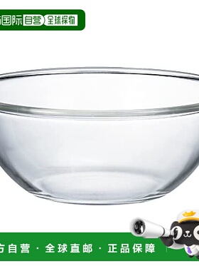 【日本直邮】HARIO 耐热玻璃碗 MXPA-200-BK 透明浅型 2000mL