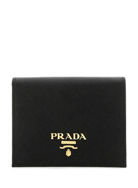PRADA 女士钱包 1MV204QWAF0002 CO 黑色 MINUTERIA