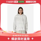 水洗连帽白色运动衫 Guess 男士 香港直邮潮奢