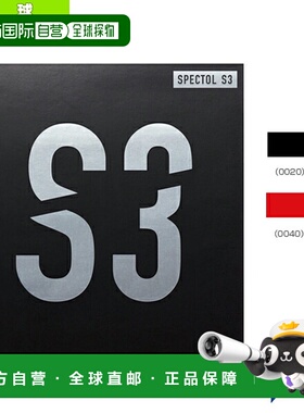 日本直邮Victus乒乓球胶皮 SPECTOL S3/Spectrum S3 210030