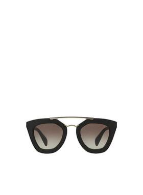 PRADA 女士眼镜 0PR14SS1AB0A7 AW2021 黑色 徽标太阳镜
