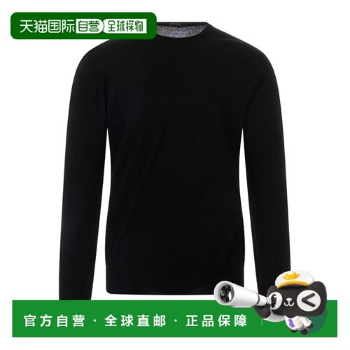 香港直邮KITON 男士针织衫 UMKXX31K5 SS2026 黑色 Crewneck swea