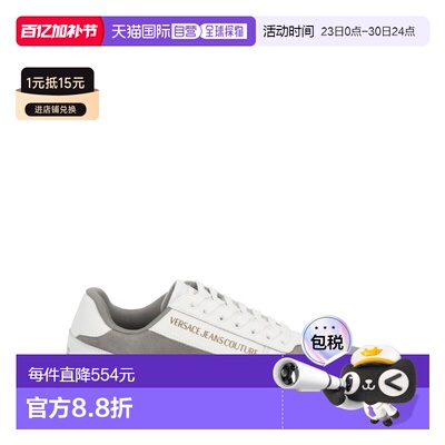 1h可退 香港直邮VERSACE JEANS 男士休闲鞋 79YA3SD4ZPB39U45 AW2