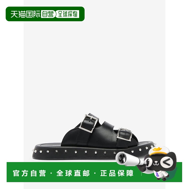 1h可退 香港直邮ALEXANDER MCQUEEN 女士凉鞋 797567WIG421081BLA