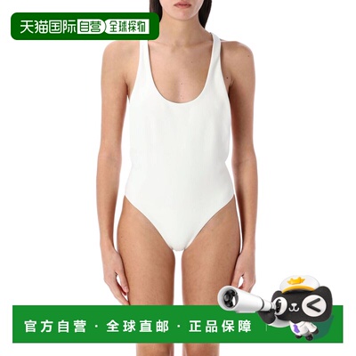 1h可退 香港直邮潮奢 ZIMMERMANN 女士 Everley Scoop Bow 1PC 连