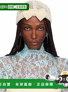 1h可退 香港直邮valentino 华伦天奴 女士 灰白色无檐帽 7W2HB02H