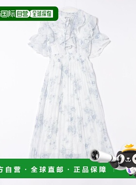 日本直邮tocco closet 女装 蕾丝拼接碎花连衣裙 优雅淑女风 1861