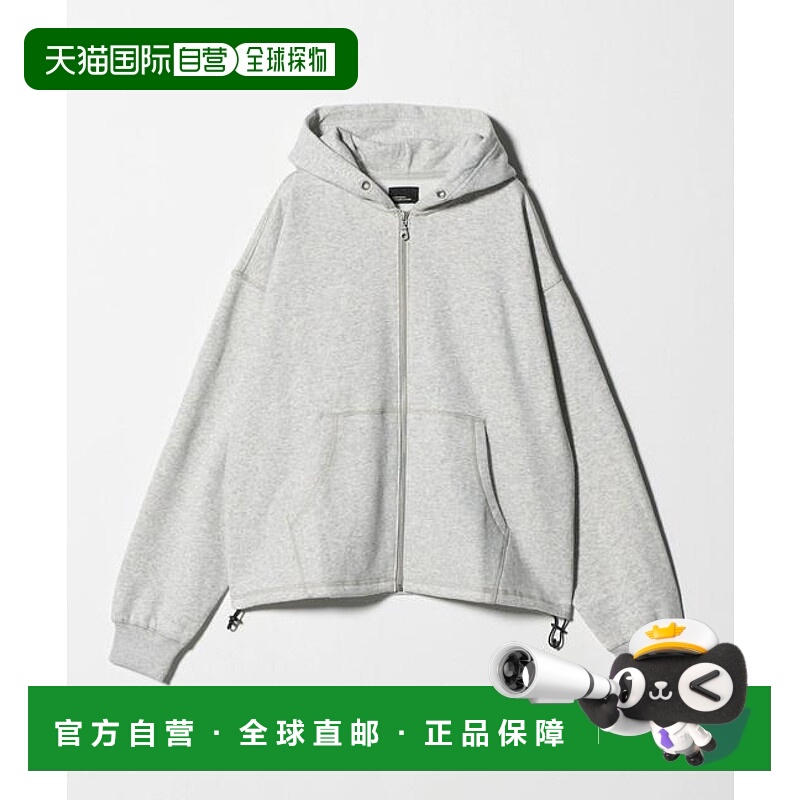 1h可退 日本直邮green label relaxing  GLR or 抽绳卫衣拉链连帽