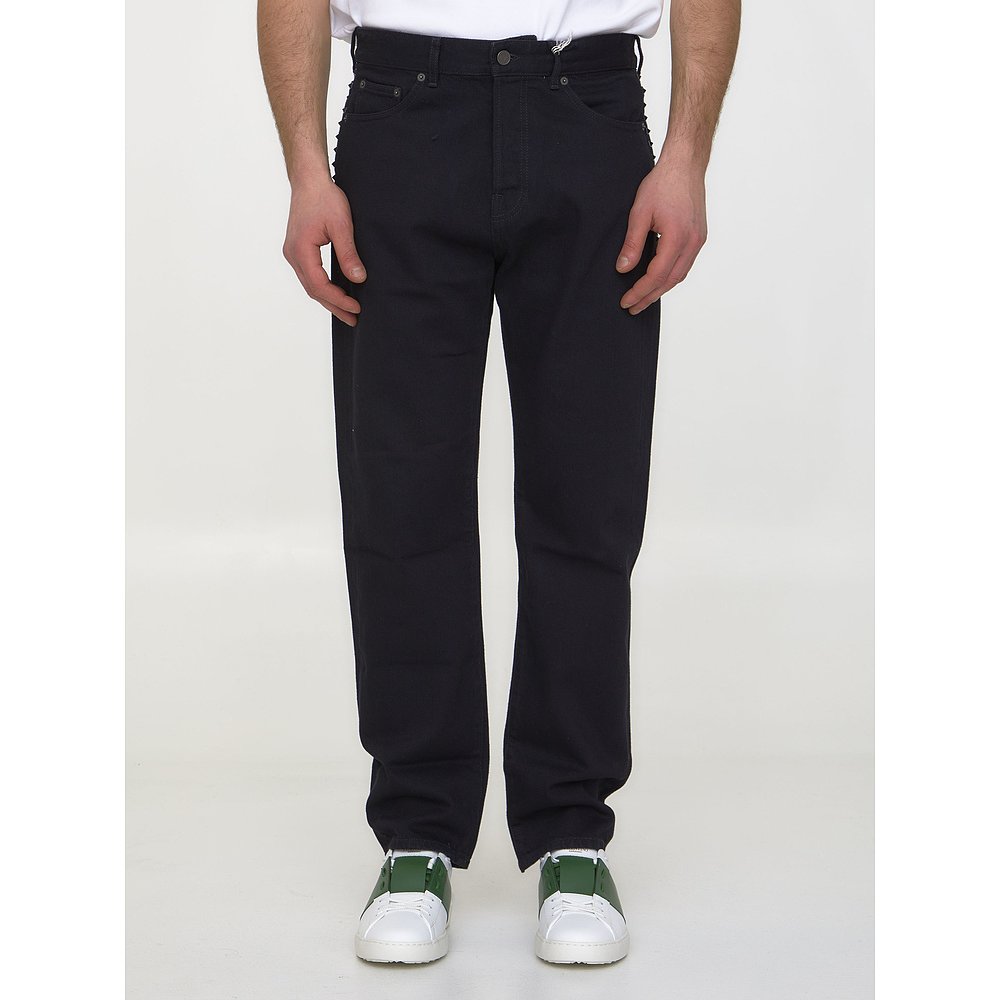 VALENTINO GARAVANI 男士牛仔裤 2V3DE01T93P0NO SS2023