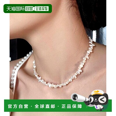 1h可退 日本直邮resonance女士简约仿淡水珍珠项链 TK-15274/8156