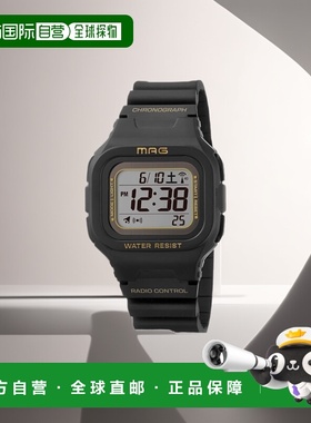 【日本直邮】MAG（饰品）数码手表 MAG 黑色 MW-550A BK2新款