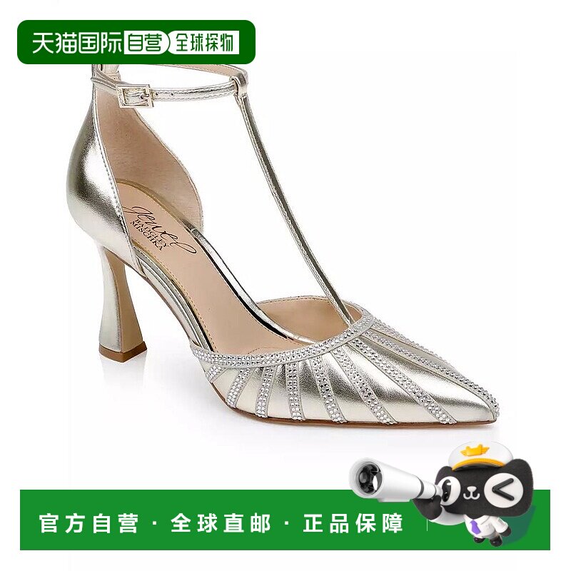 1h可退 【美国直邮】badgley mischka 女士 时尚休闲鞋高跟鞋单鞋