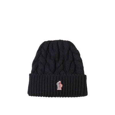 MONCLER 女士帽子 J20983B00003M1172999 CO 黑色 羊毛帽子
