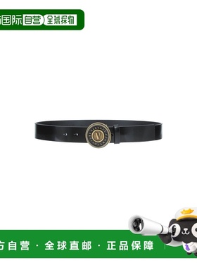 香港直邮versace 范思哲 女士 Regular 皮带 black黑色 舒适时尚