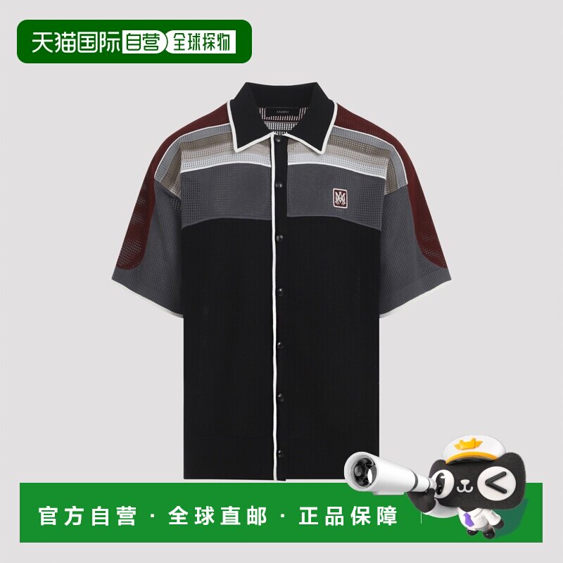 香港直邮amiri 男士 Polo衫短袖