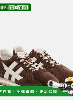 1h可退 香港直邮潮奢 Hogan 女士 Cool Allacciato H 绒面革运动