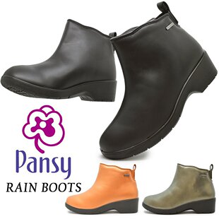 日本直邮 Pansy 雨鞋 女式 RAIN BOOTS Pansy 4906 雨鞋 雨鞋
