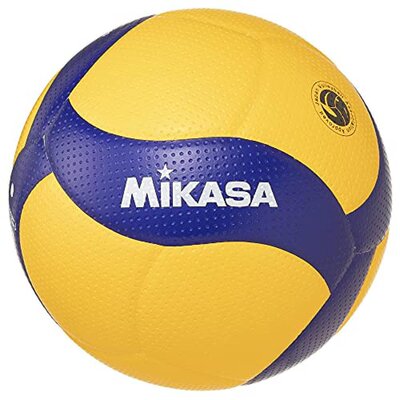 MIKASA V300W 蓝色/黄色 5号球 排球