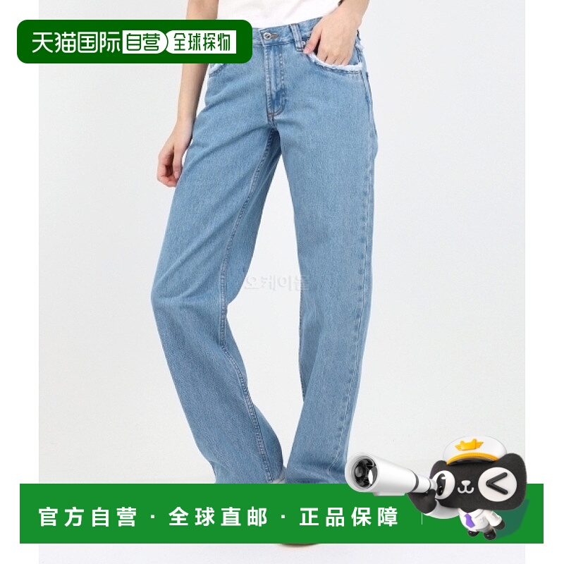 韩国直邮A.P.C 宽松毛边牛仔裤 (COGXL F09210 IAB) 牛仔裤