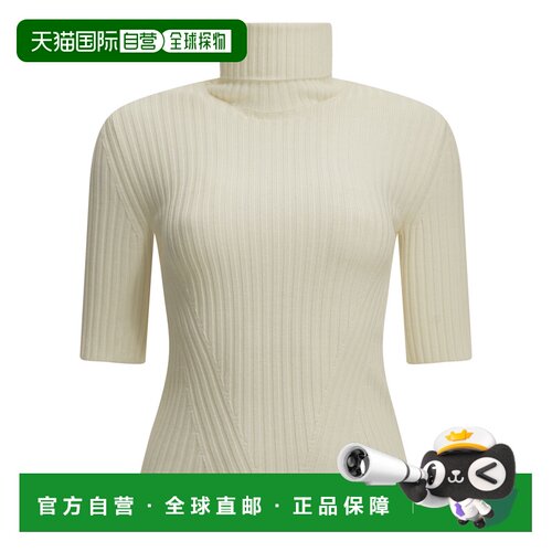香港直邮HERNO 女士针织衫 ML000085D703871000WH【付后1h可退】