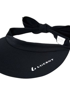 日本直邮LUCENT 女士遮阳帽 黑色 XLE1719 网球帽 XLE1719 女士
