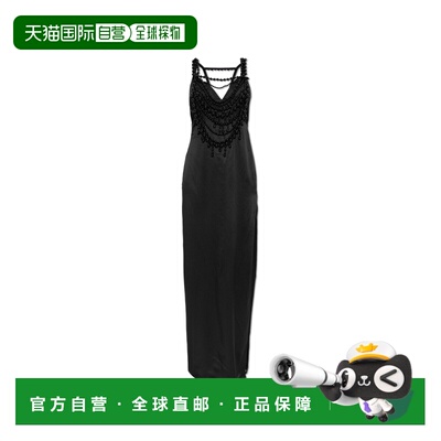 香港直邮BALMAIN 女士连衣裙 HF1RN450PD52EAP AW2026 黑色 Silk