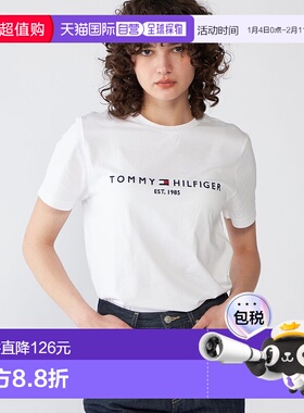 日本直邮TOMMY HILFIGER 基础 logo T 恤 [TO3203EM05372]