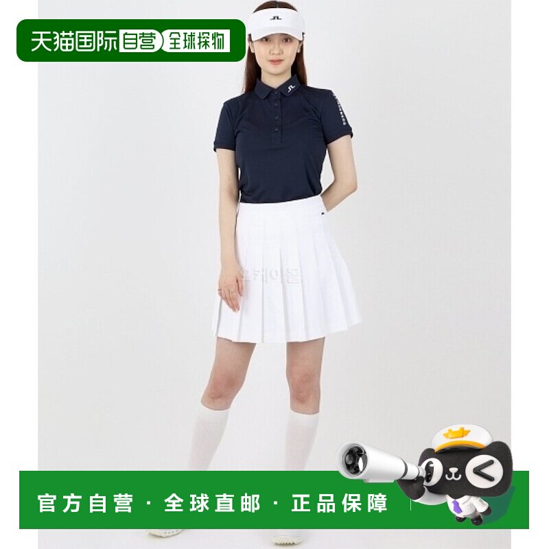 韩国直邮j.lindeberg金林德伯格高尔夫短袖polo领GWJT06332-6855 - 实物图