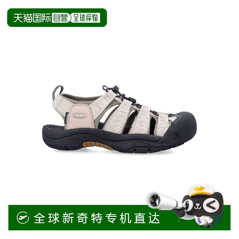 1h可退 香港直邮潮奢 keen 男士 Newport 复古凉鞋 1030581HEMP新