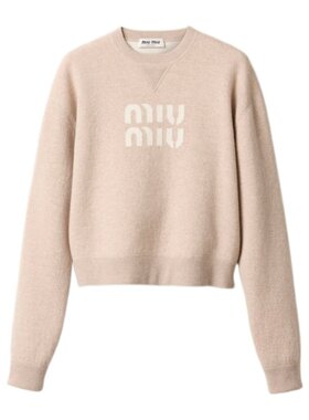Miu Miu 圆领毛衣 MMLA3615NGSOOO