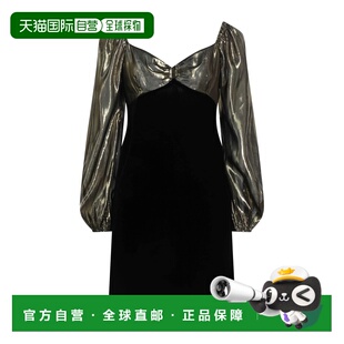 1h可退 香港直邮潮奢 RIXO 女士 短款连衣裙 black黑色 舒适时尚