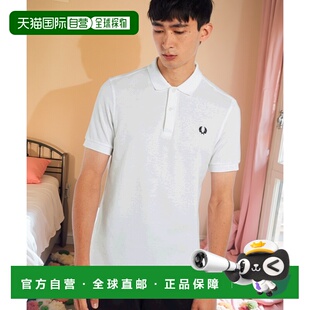 M6000 PERRY 100_WHITE白色经典 款 男 1h可退 Polo衫 日本直邮FRED