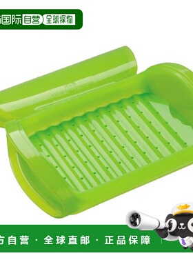 【日本直邮】Pearl Metal珍珠金属 硅胶微波炉调理用品 绿色 C-91