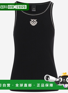 香港直邮PINKO 女士T恤 106816A3ALZZ2 SS2026 黑色