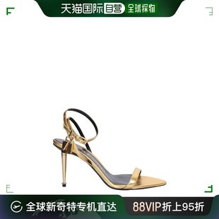 福特 女士Tom Ford 汤姆 Tom 挂锁高跟凉鞋 香港直邮潮奢