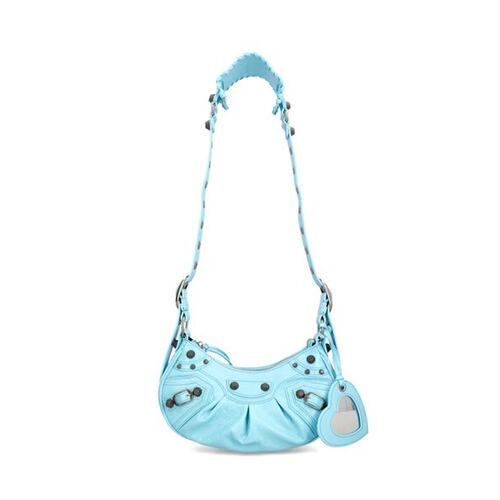 BALENCIAGA 女士斜挎包 6713091VG9Y4636 AW2023 蓝色